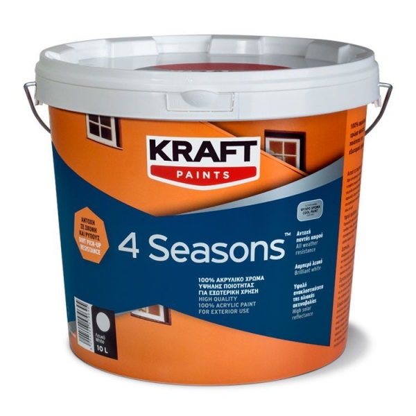 4 Seasons-100% ακρυλικό χρώμα υψηλής ποιότητας για εξωτερική χρήση