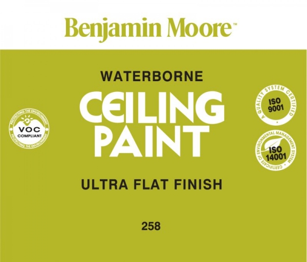 258 Ceiling Paint Ακρυλικό Ματ Ειδικό για Ταβάνια
