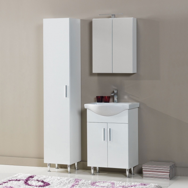 Έ&pi;&iota;&pi;&lambda;&omicron; &Mu;&pi;ά&nu;&iota;&omicron;&upsilon; &Sigma;&epsilon;&tau; Siena White Martin Bathroom