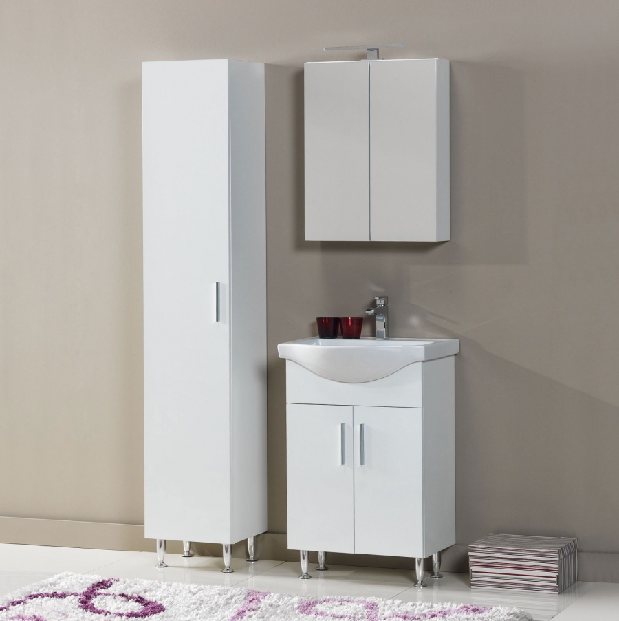 Έ&pi;&iota;&pi;&lambda;&omicron; &Mu;&pi;ά&nu;&iota;&omicron;&upsilon; &Sigma;&epsilon;&tau; Siena White Martin Bathroom