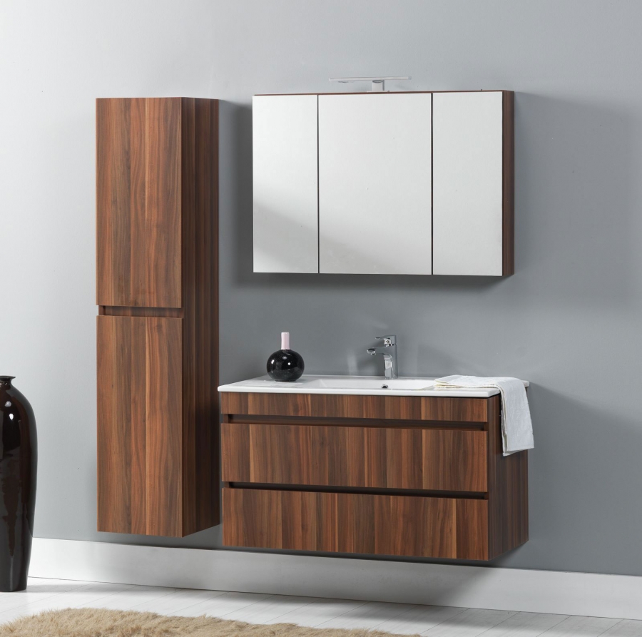 Έ&pi;&iota;&pi;&lambda;&omicron; &Mu;&pi;ά&nu;&iota;&omicron;&upsilon; Fiesta Walnut Martin Bathroom